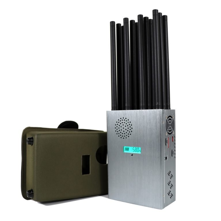 brouilleur de signal de téléphone portable 5g haute puissance 37 w avec 12 antennes brt12pa01