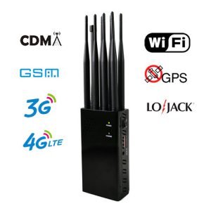 brouilleur gps wifi 3g 4g lojack à 8 antennes brt08pa02
