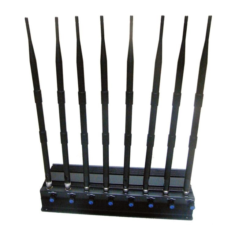 brouilleur wifi 4g 3g gps de bureau avec 8 antennes brt08bu01